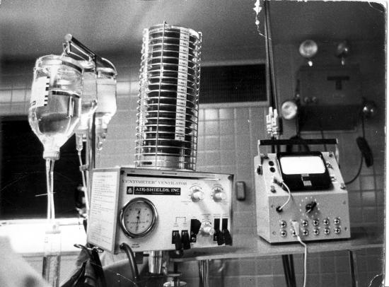 Early Ventilator used in the Surgical Laboratory