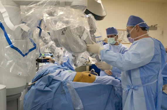 Robotic operating room at Roosevelt Hospital