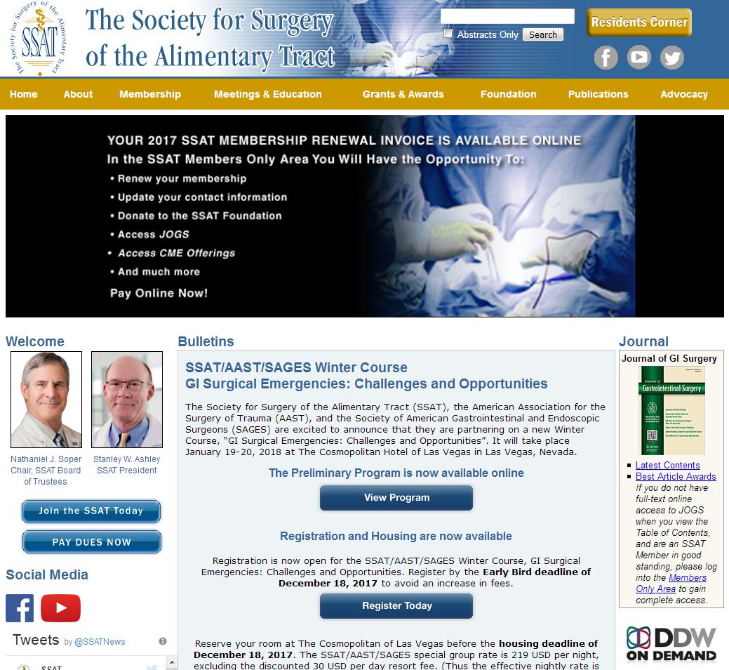 Society for Surgery of the Alimentary Tract 