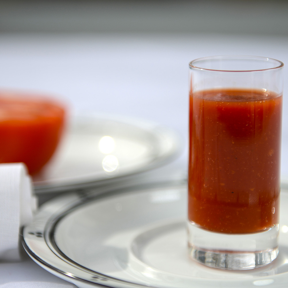 Tomato Juice may irritate the esophagus