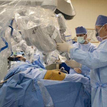 Robotic operating room at Roosevelt Hospital